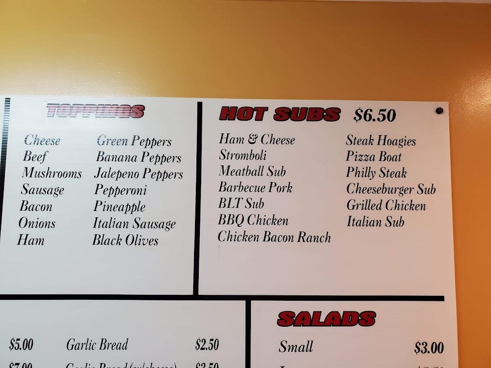 Paradise Pizza Menu image 3